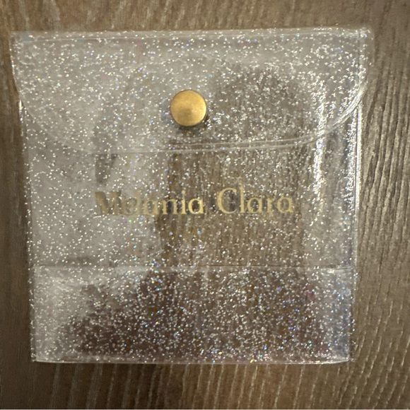 Melania Clara 18K Gold Plated Crown Clasp/Green Enamel Heart Pendant Necklace - Picture 5 of 9